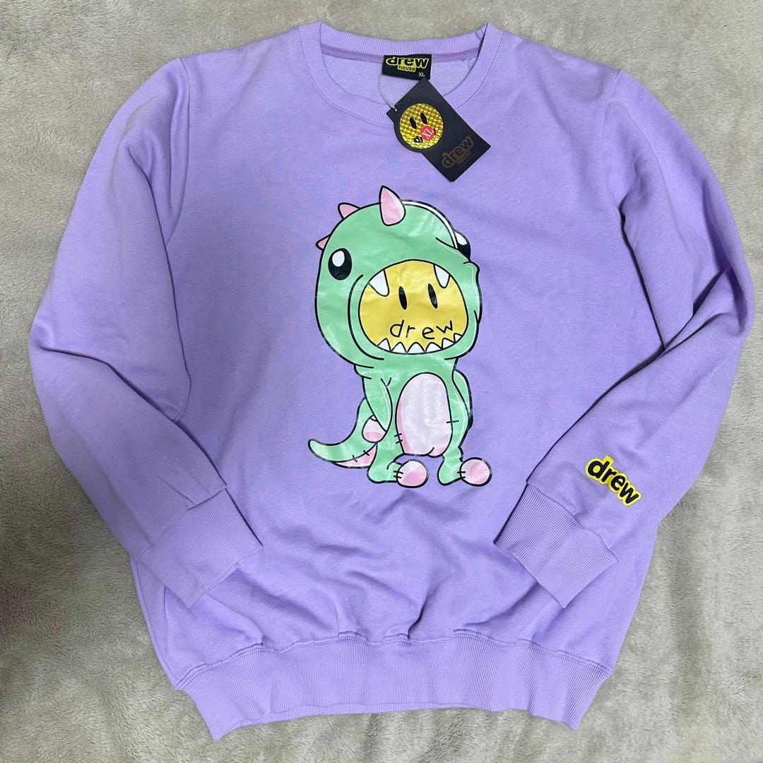 【新品】drew house ドリューハウス スウェット 恐竜 トレーナー