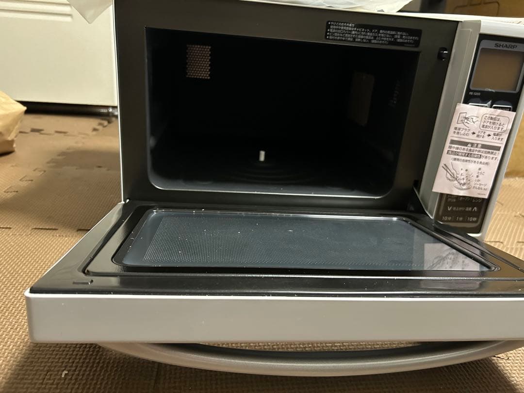 SHARP 900W オーブンレンジ ホワイト