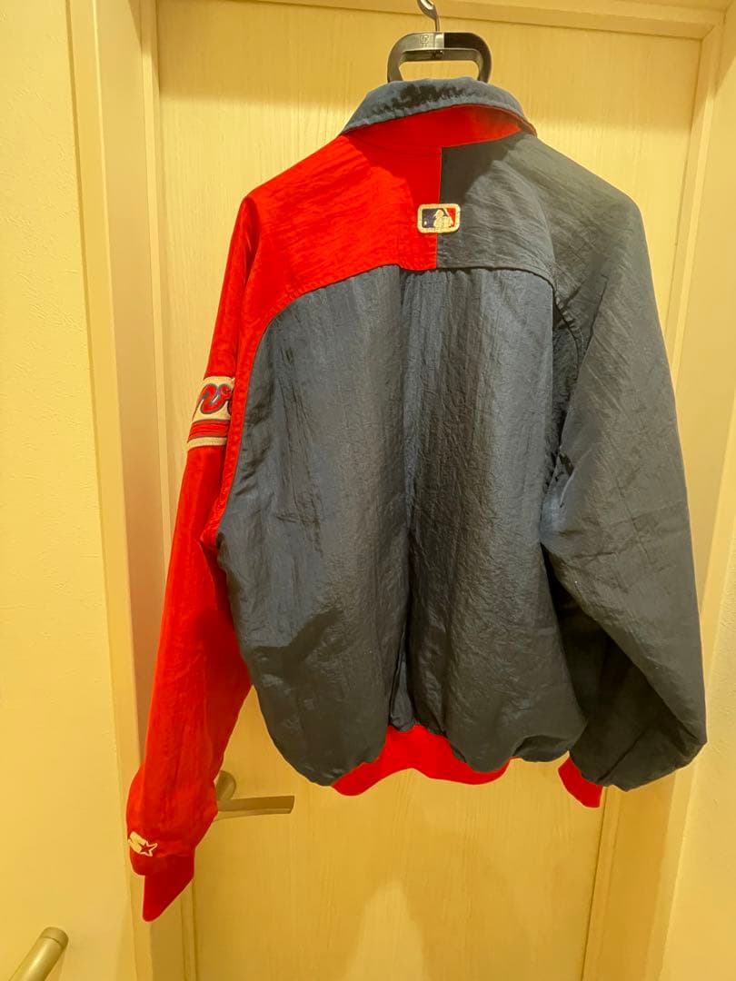Atlanta Braves スタジャン ネイビー レッド
