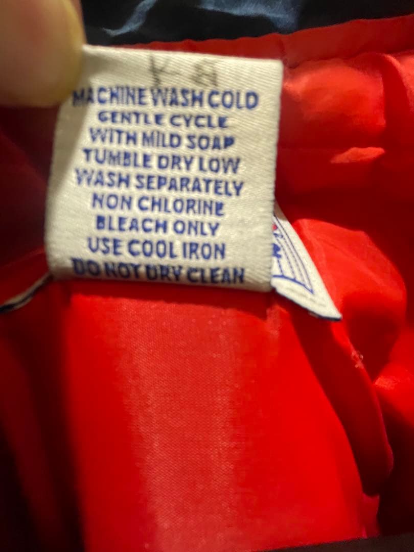 Atlanta Braves スタジャン ネイビー レッド