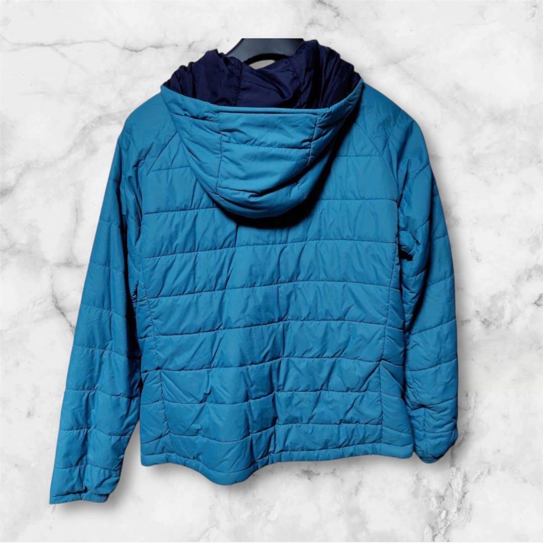 mont-bellダウンジャケット 　リバーシブル　　おーた着用　women's