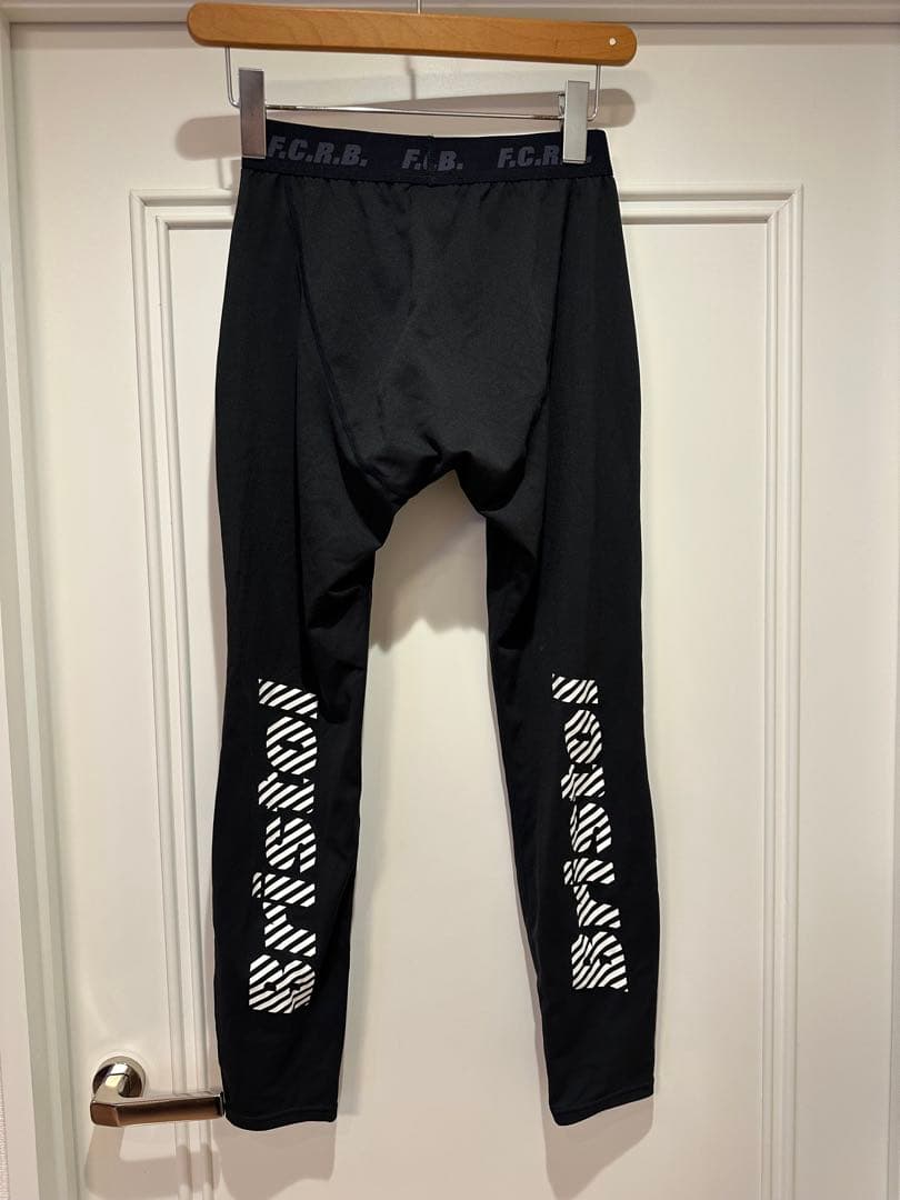 F.C.R.B. ブラック レギンス L UNDER LAYER TIGHTS