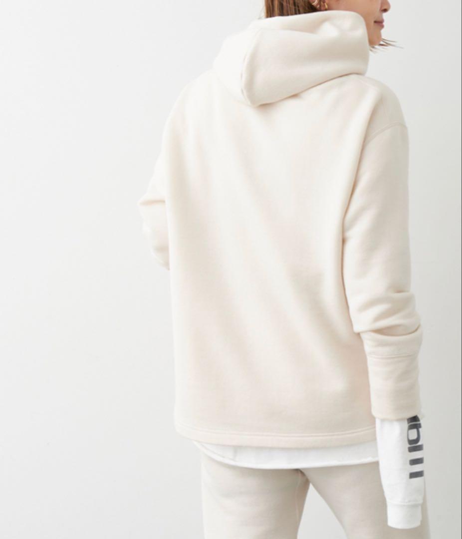 美品 ドゥーズィエムクラス Prime wool フリースプルオーバー パーカー