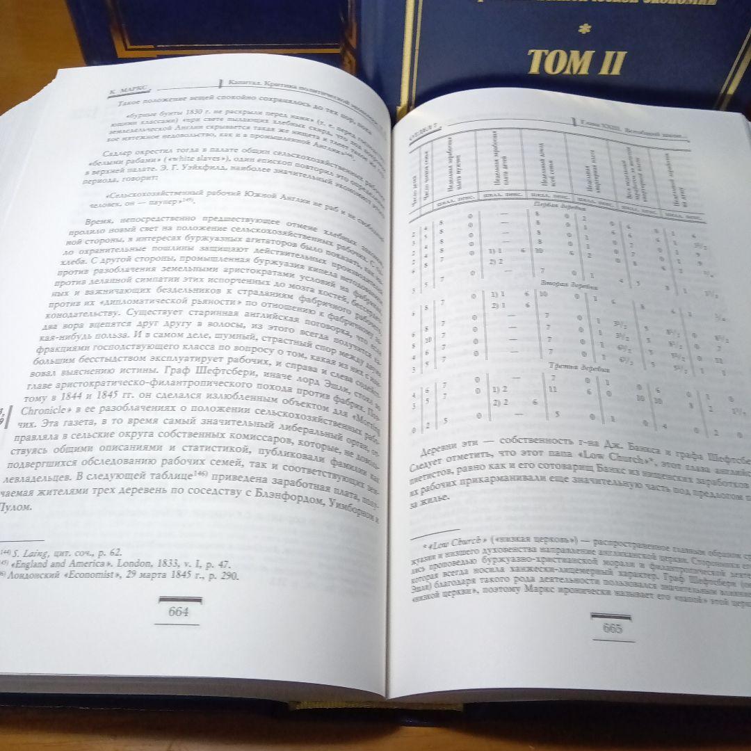 カール・マルクス　資本論〔全3巻セット〕　ロシア語版