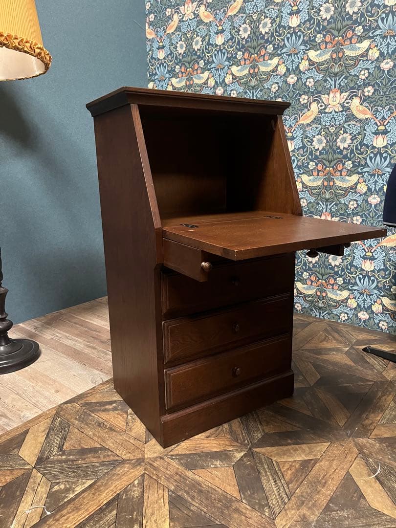 ライティングチェスト デスク インテリア アンティーク 昭和レトロ インテリア