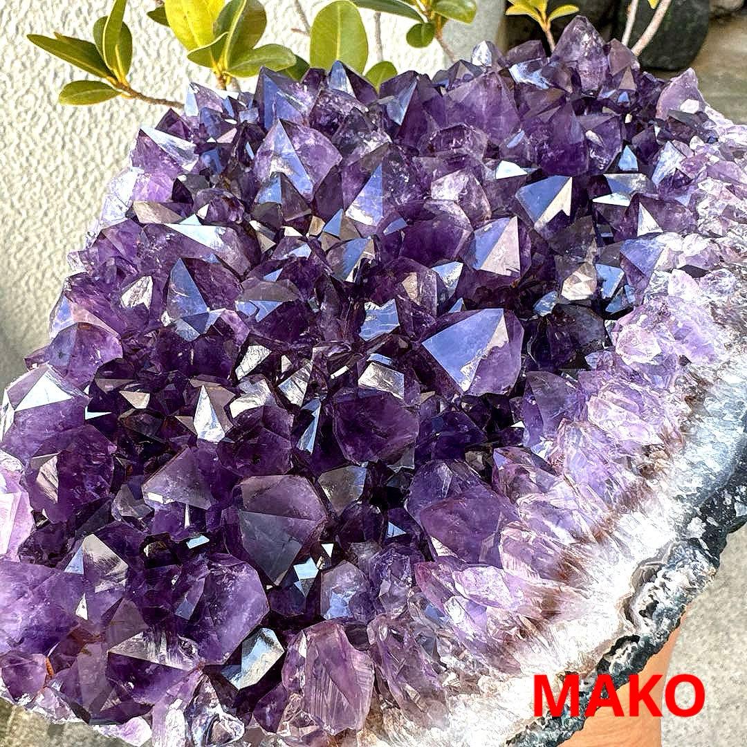 M1888☆アメジストクラスター2.2Kg☆ブラジル産☆天然石☆N60107