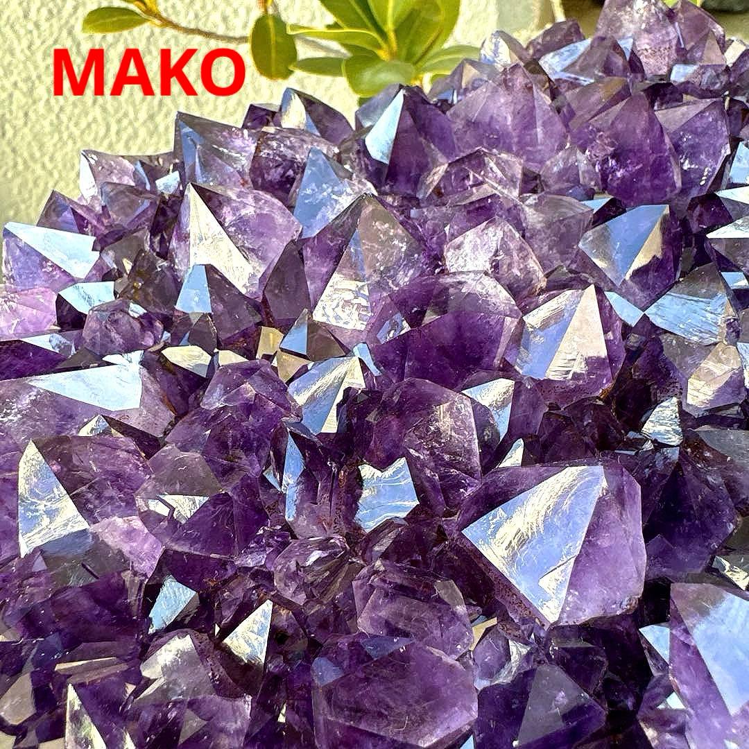 M1888☆アメジストクラスター2.2Kg☆ブラジル産☆天然石☆N60107