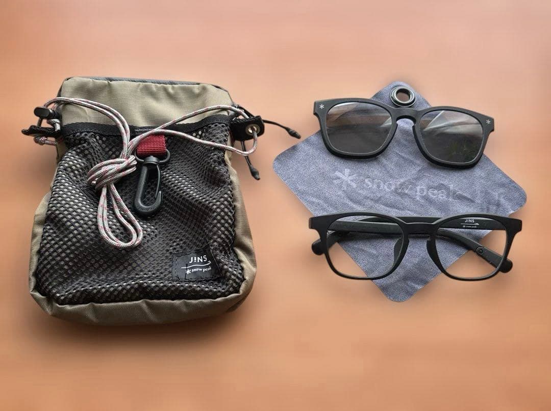 JINS× peak 偏光レンズ サングラス