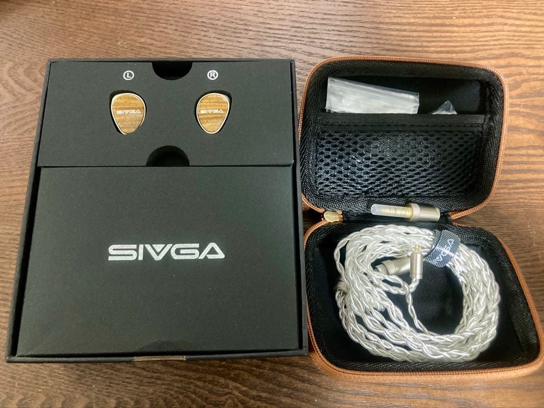 【美品】SIVGA Que UTG 有線イヤホン