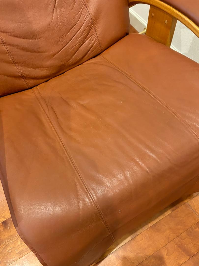 早い者勝ち　KEBE France Bed フランスベッド　本革 チェア