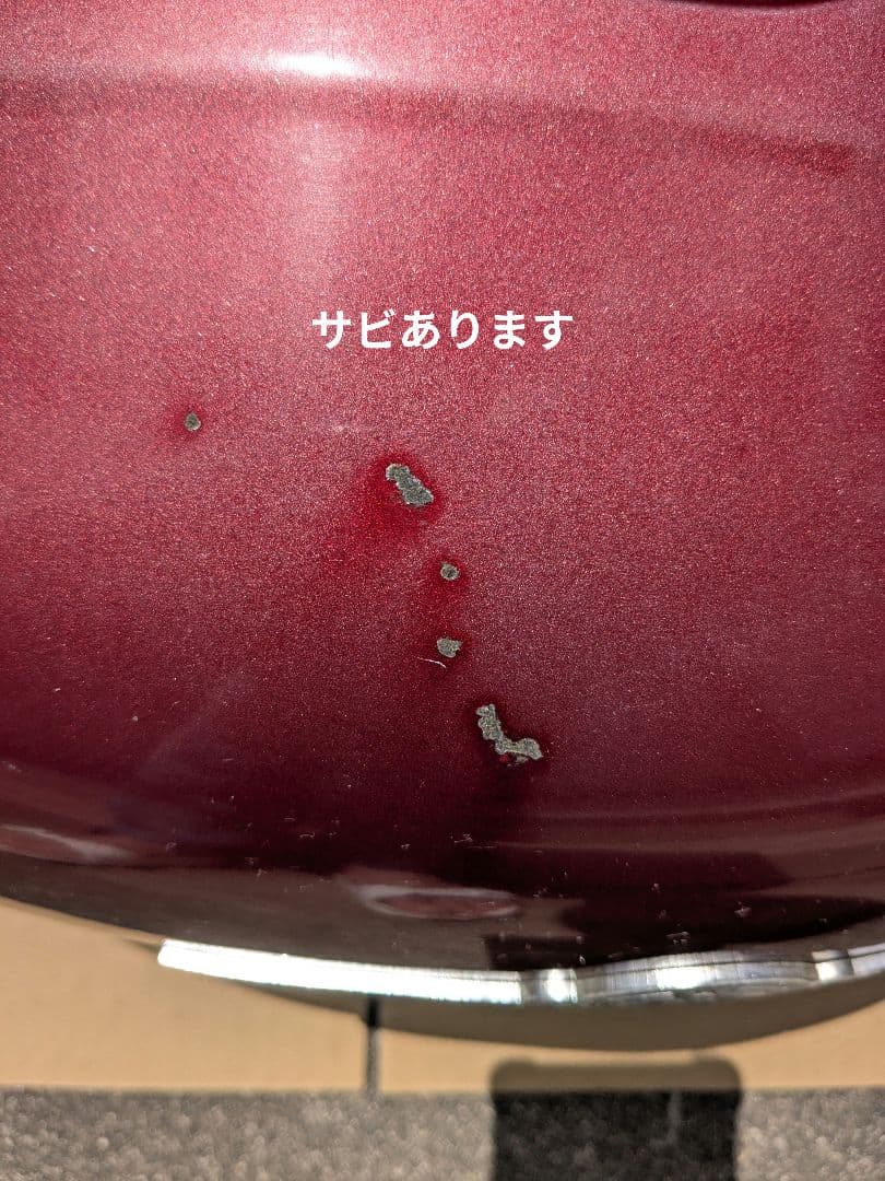 エストレア　バイクタンク メタリックレッド