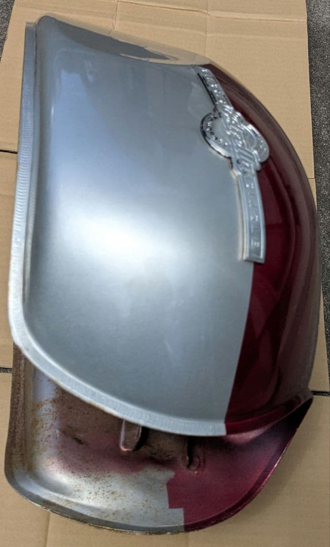 エストレア　バイクタンク メタリックレッド