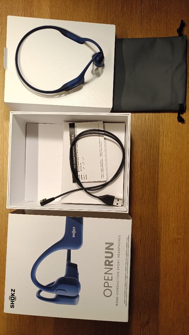 SHOKZ OPENRUN 骨伝導ワイヤレスイヤホン