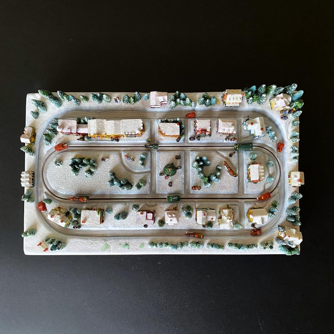 【美品】トーマスキンケード☆ホーソンビレッジ☆クリスマス　メイン　ストリート