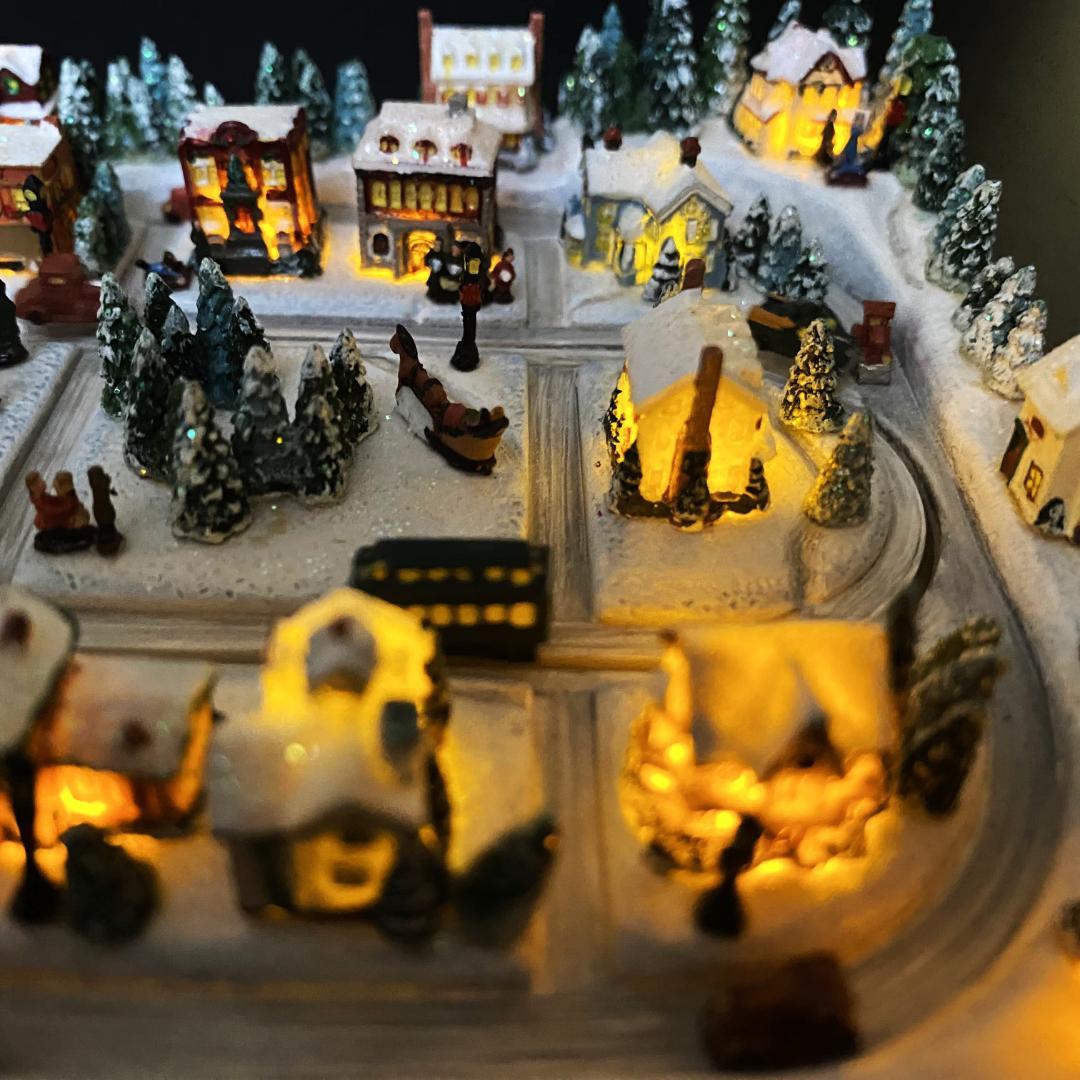 【美品】トーマスキンケード☆ホーソンビレッジ☆クリスマス　メイン　ストリート