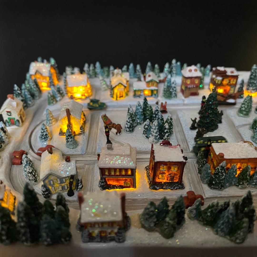 【美品】トーマスキンケード☆ホーソンビレッジ☆クリスマス　メイン　ストリート