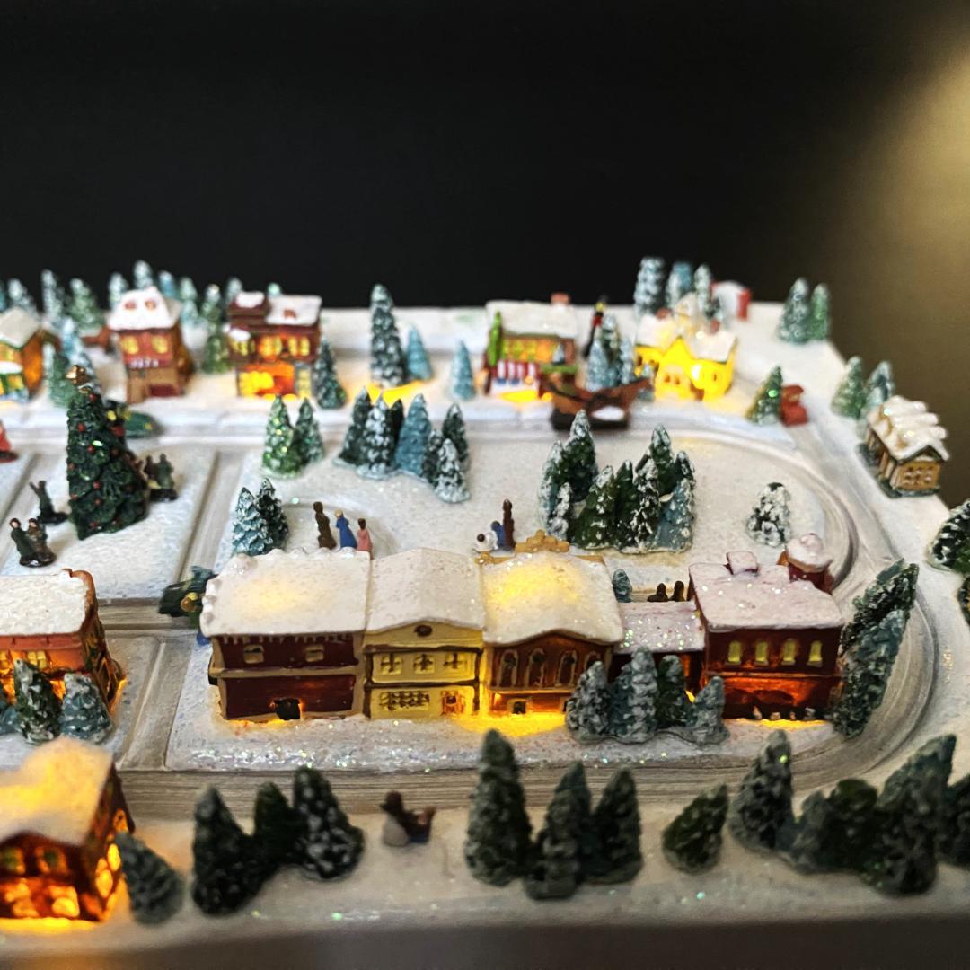 【美品】トーマスキンケード☆ホーソンビレッジ☆クリスマス　メイン　ストリート