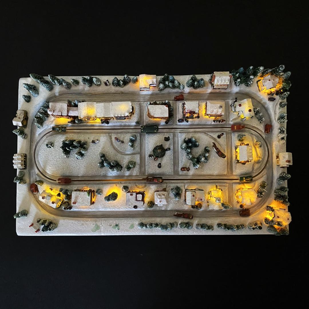 【美品】トーマスキンケード☆ホーソンビレッジ☆クリスマス　メイン　ストリート