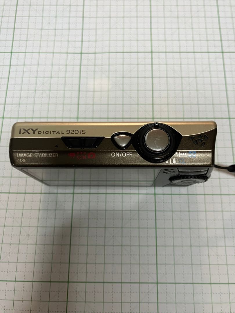 Canon IXY DIGITAL 920 IS デジタルカメラ　ゴールド