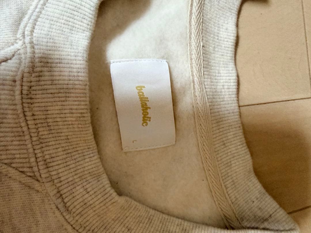 ballaholicボーラホリック スウェットトレーナー　L