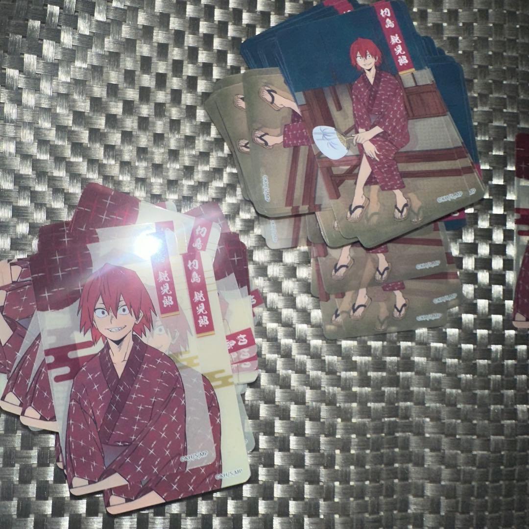 僕のヒーローアカデミア 切島鋭児郎 浴衣 浮世絵 クリアカード アニメイト