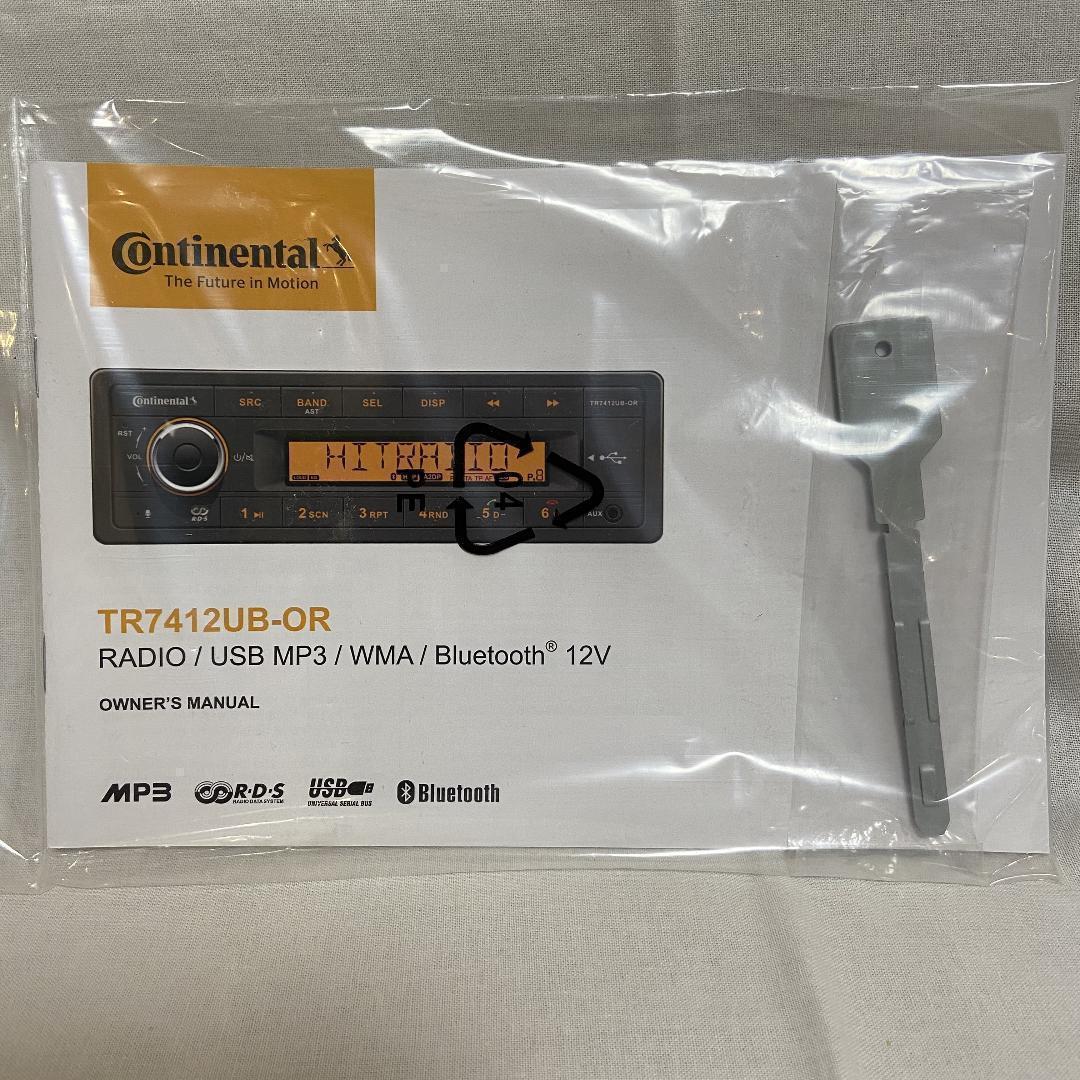 Continental TR7412UB-OR オーディオ デッキ