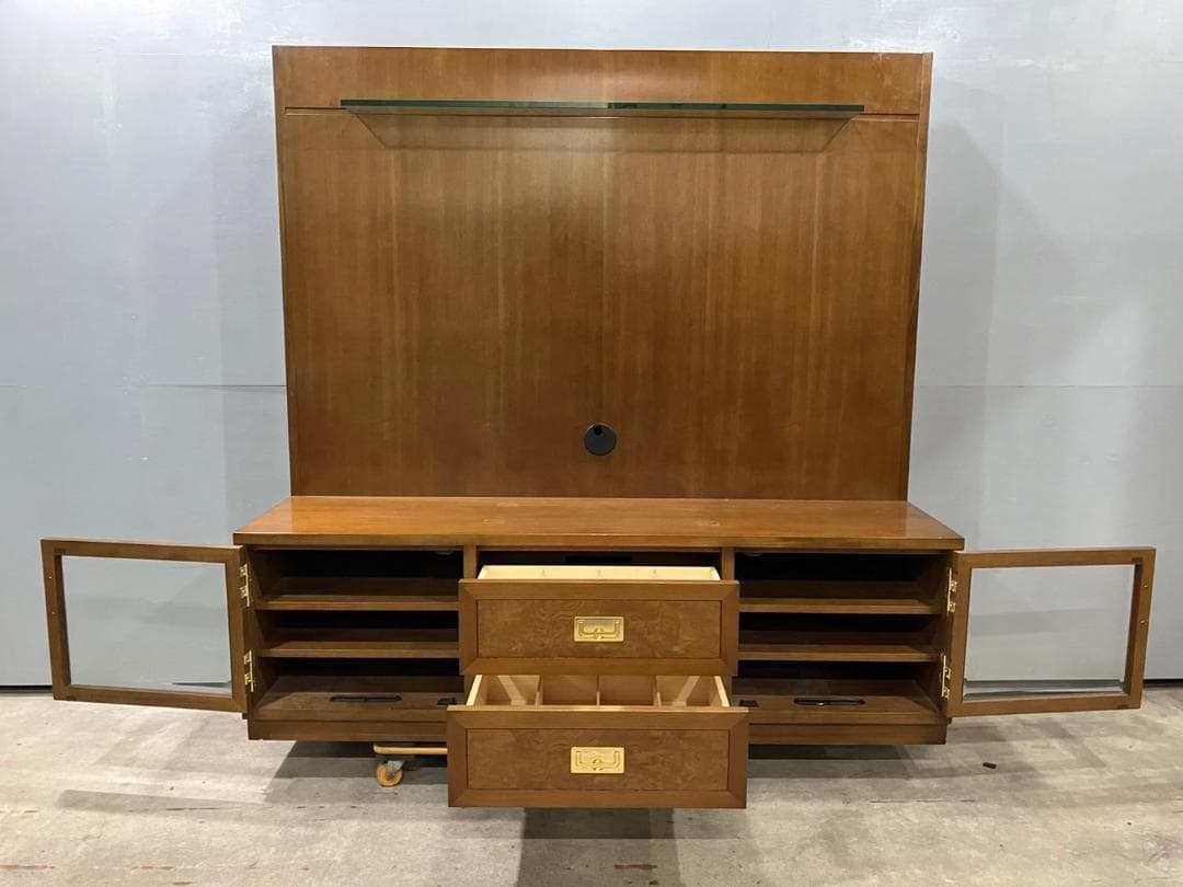 『domani』ドマーニ シアターボード AVボード TVボード 定価約85万