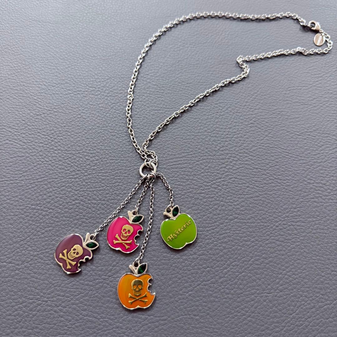 極美品✨ ヒステリックグラマー SKULL APPLE ネックレス