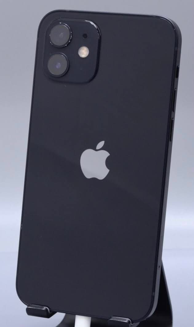 Apple iPhone12 128GB Black SIMフリー フィルム付属