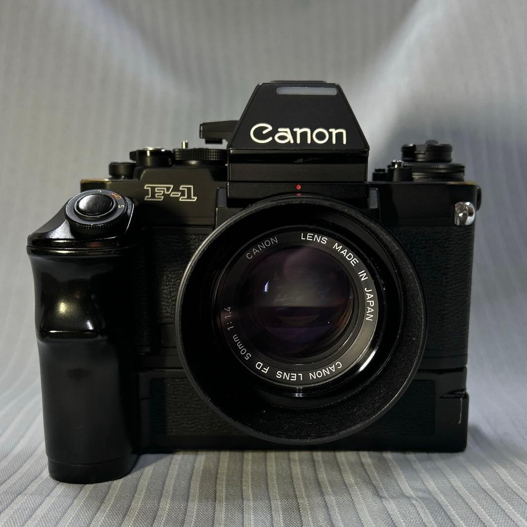 Canon newF-1 ＋　FD 50mm f:1.4 ＋モータードライブ