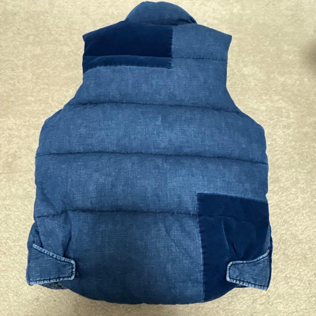 REMI RELIEF ダウンベスト　デニム　美品
