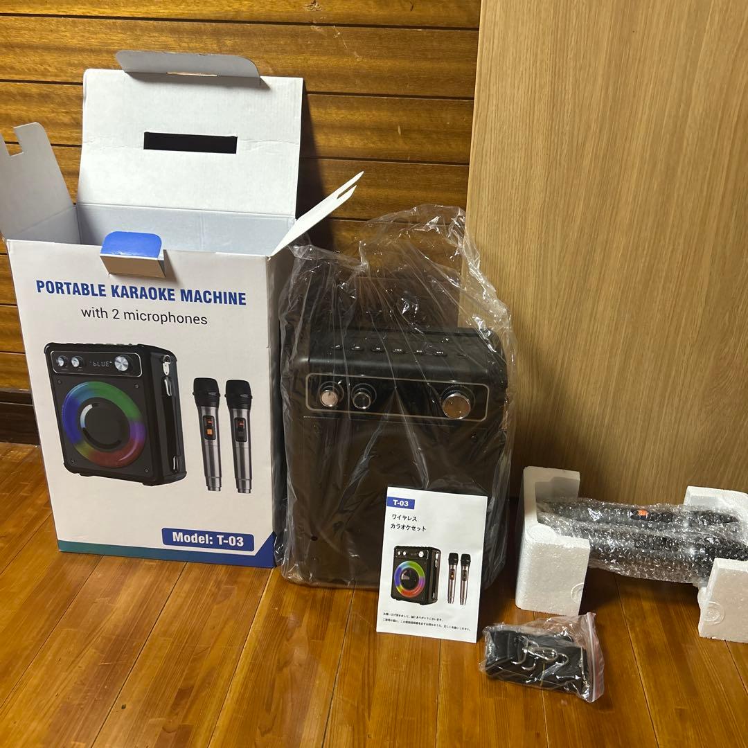 ポータブルカラオケマシーン T-03