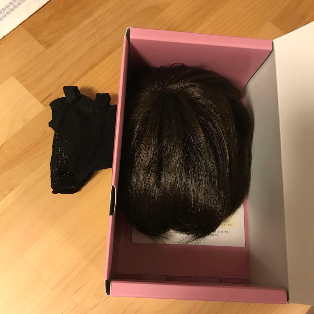 ウィッグ（人毛）12万円　ネット付き（未使用）