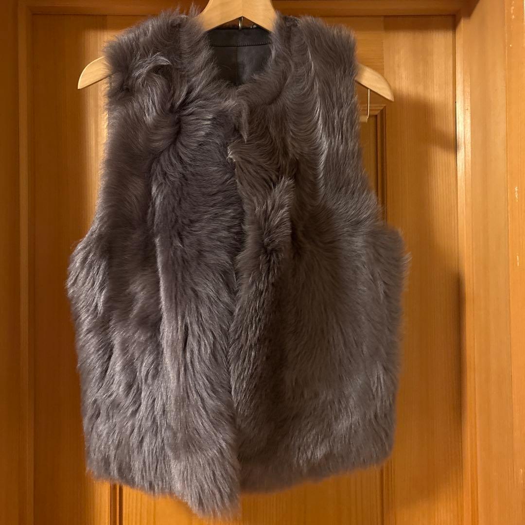 karldonoghue カールドノヒュー　ファー　ジレ　ベスト