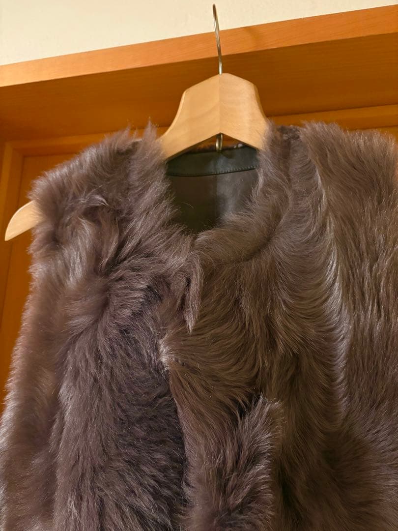 karldonoghue カールドノヒュー　ファー　ジレ　ベスト