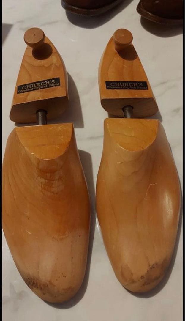 チャーチ スエードウイングチップ バックUK8 Ｅワイズ　二都市