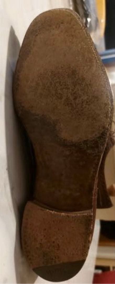 チャーチ スエードウイングチップ バックUK8 Ｅワイズ　二都市