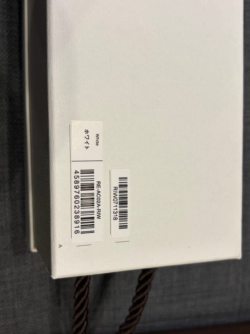 【未使用】ReFa リファ ストレートヘアアイロン ホワイト