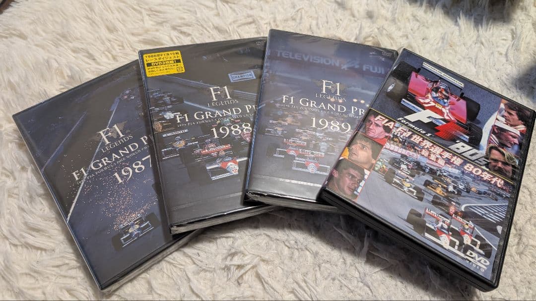 【新品未開封】F1Legends1987年・1988年・1989年　セナ他