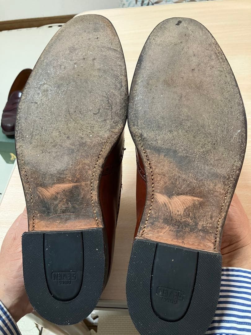 オールデン　Alden ウイングチップ8 旧ロゴ