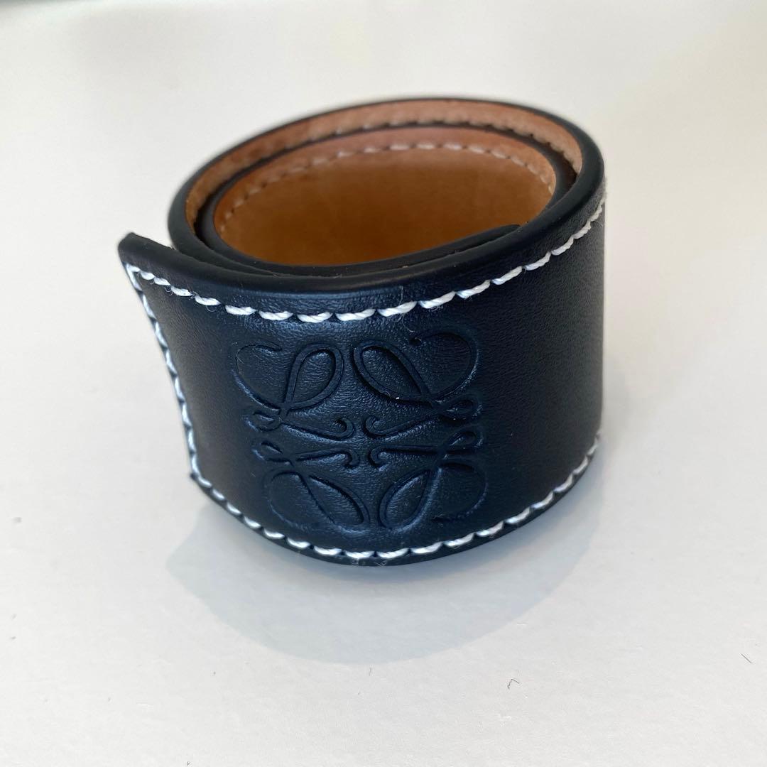 【正規品】LOEWE ロエベ スラップ ブレスレット スモール ブラック