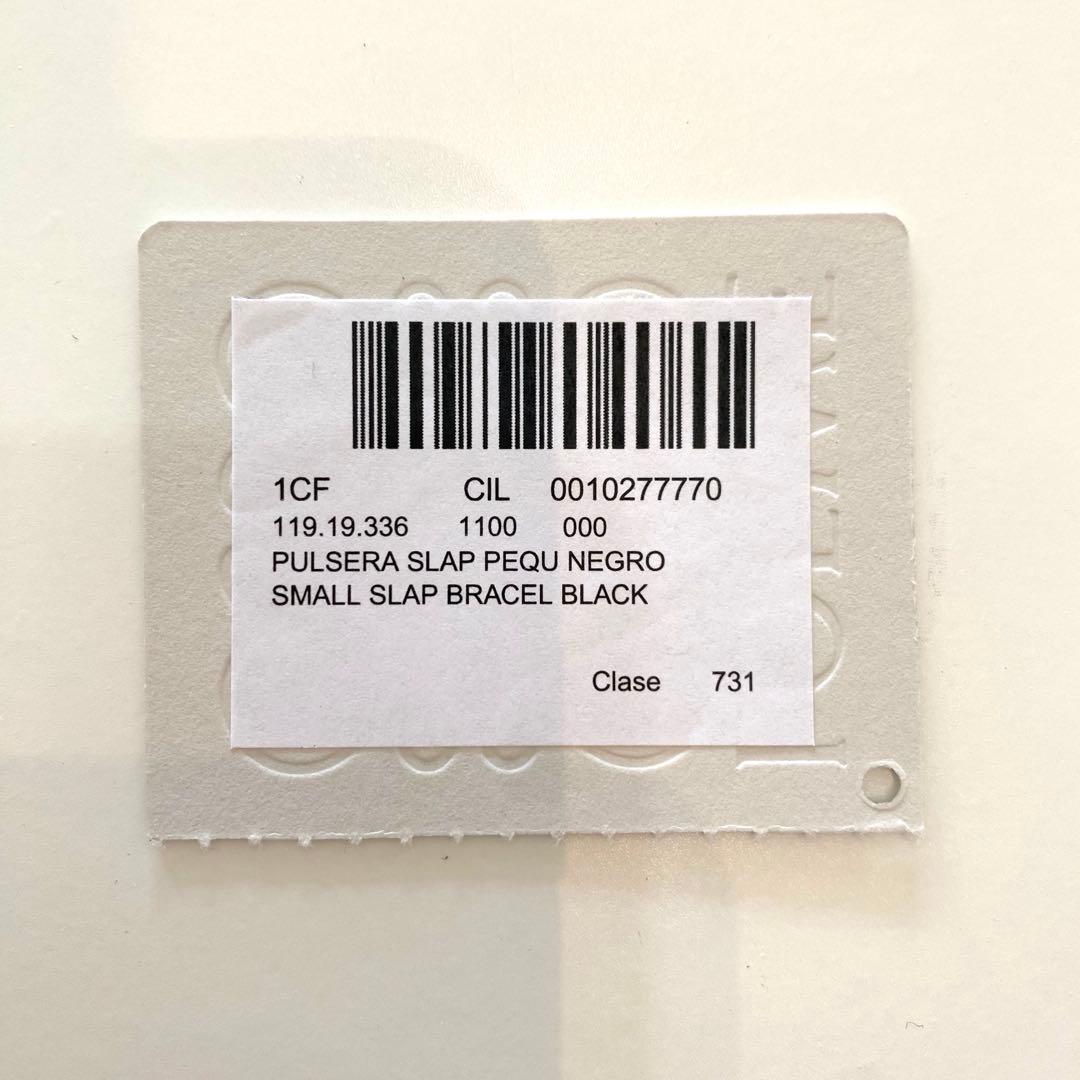 【正規品】LOEWE ロエベ スラップ ブレスレット スモール ブラック