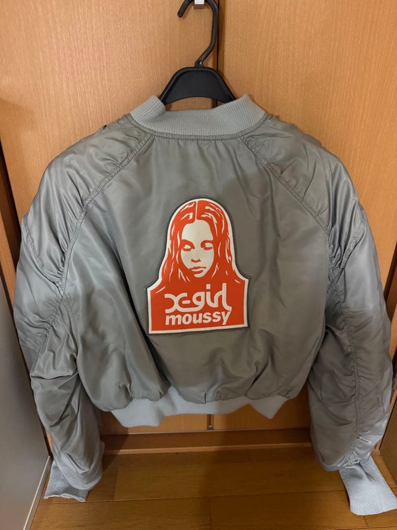 x-girl moussy リバーシブルジャンパー