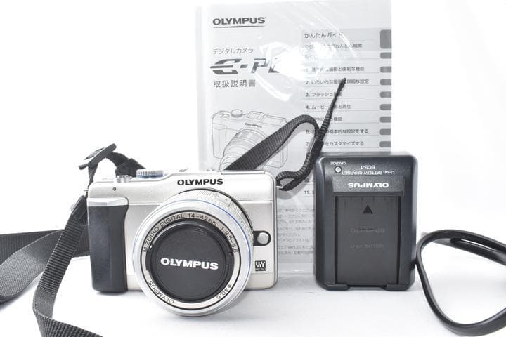 オリンパス OLYMPUS PEN E-PL1 ゴールド レンズキット