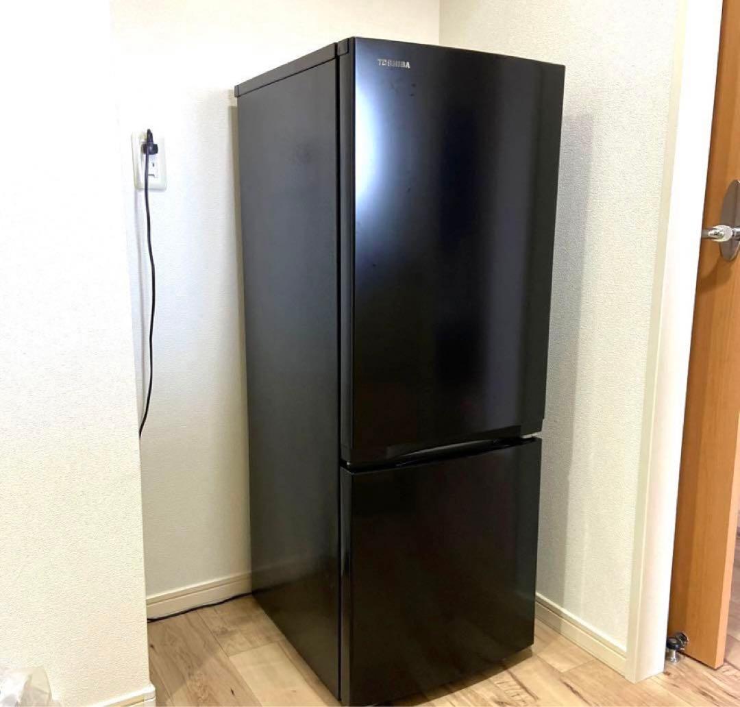 東芝冷蔵庫 153L　GR-T15BS(K) [セミマットブラック]