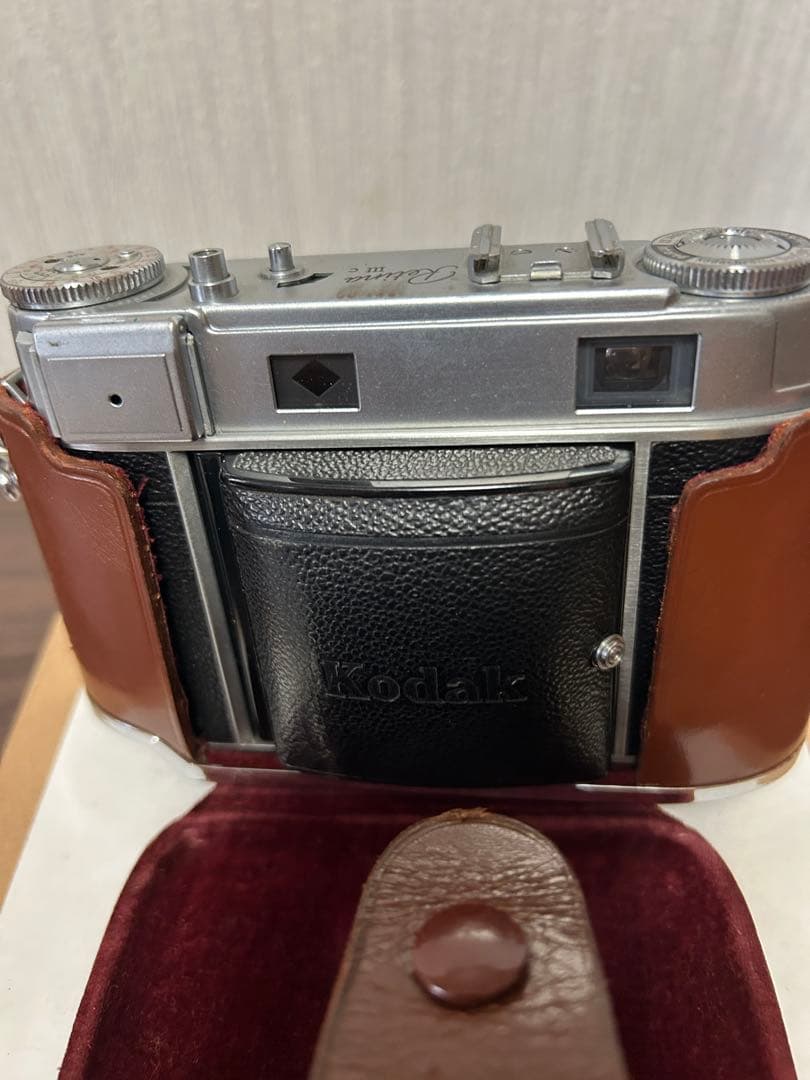 Kodak コダック レチナⅢc レザーケース付きフィルムカメラ