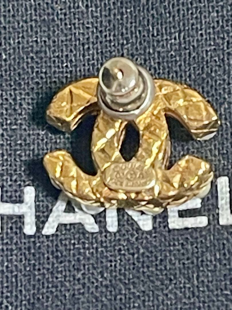 シャネル CHANEL ピアス パール ゴールド 2003年 秋コレクション