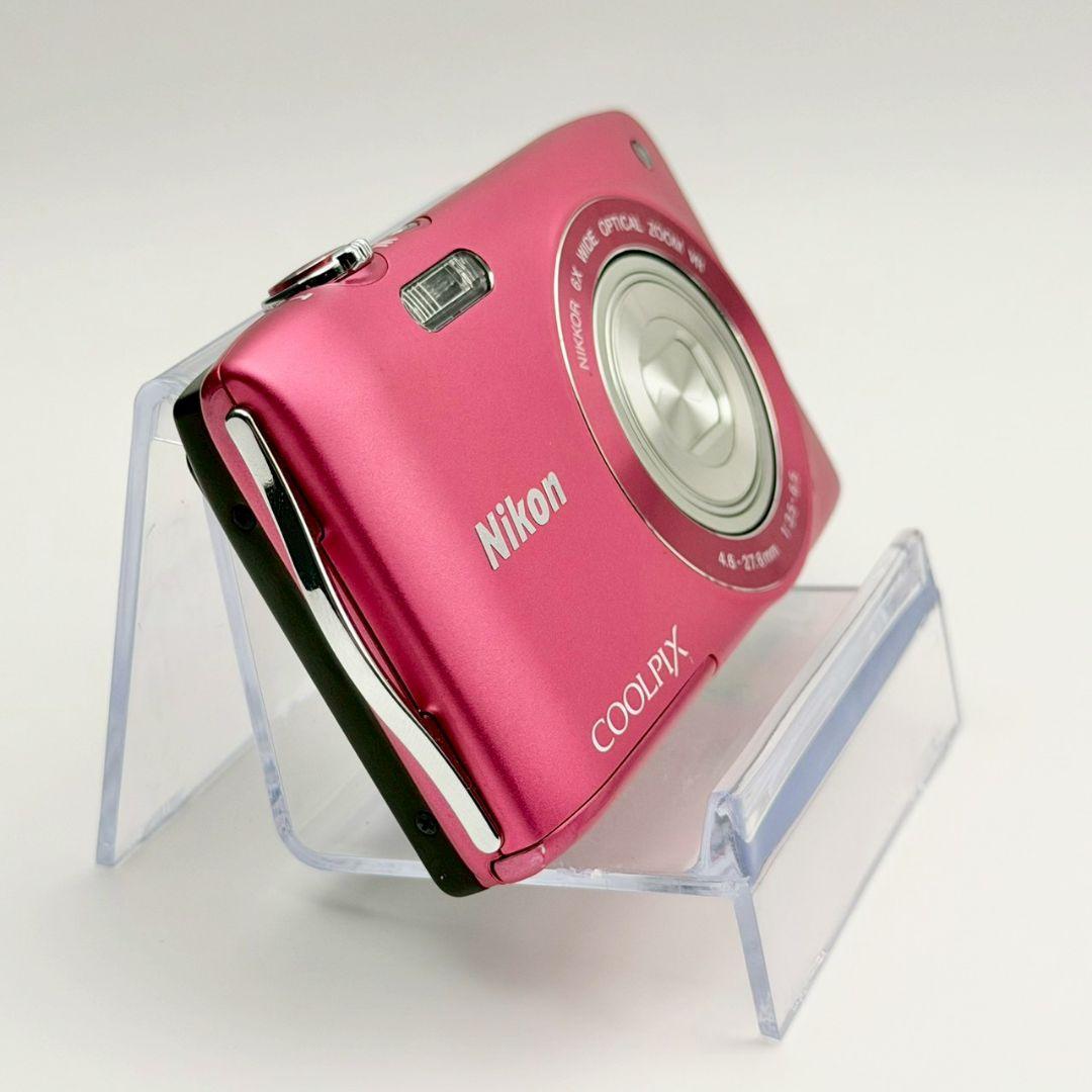 【動作OK】Nikon COOLPIX S3300 付属品あり 2615-11