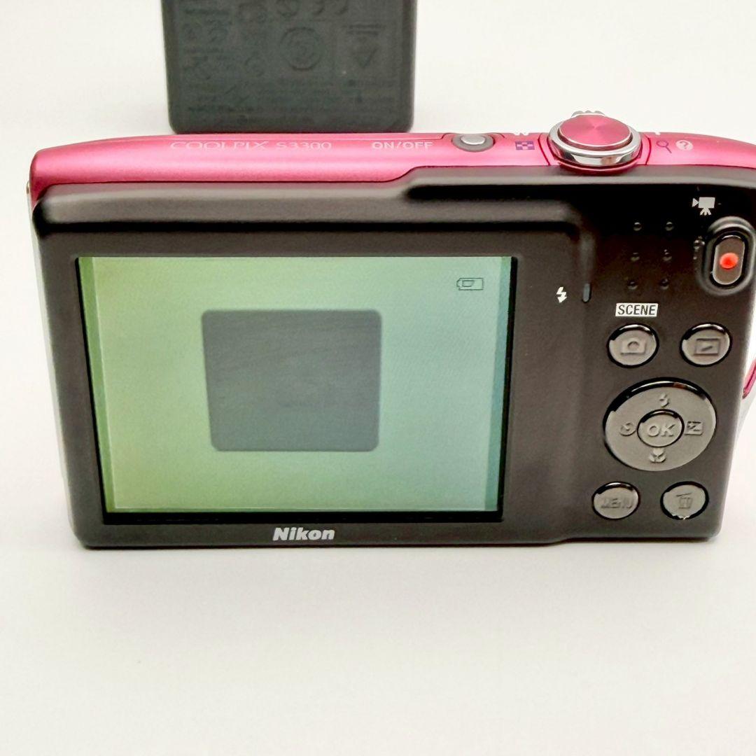 【動作OK】Nikon COOLPIX S3300 付属品あり 2615-11