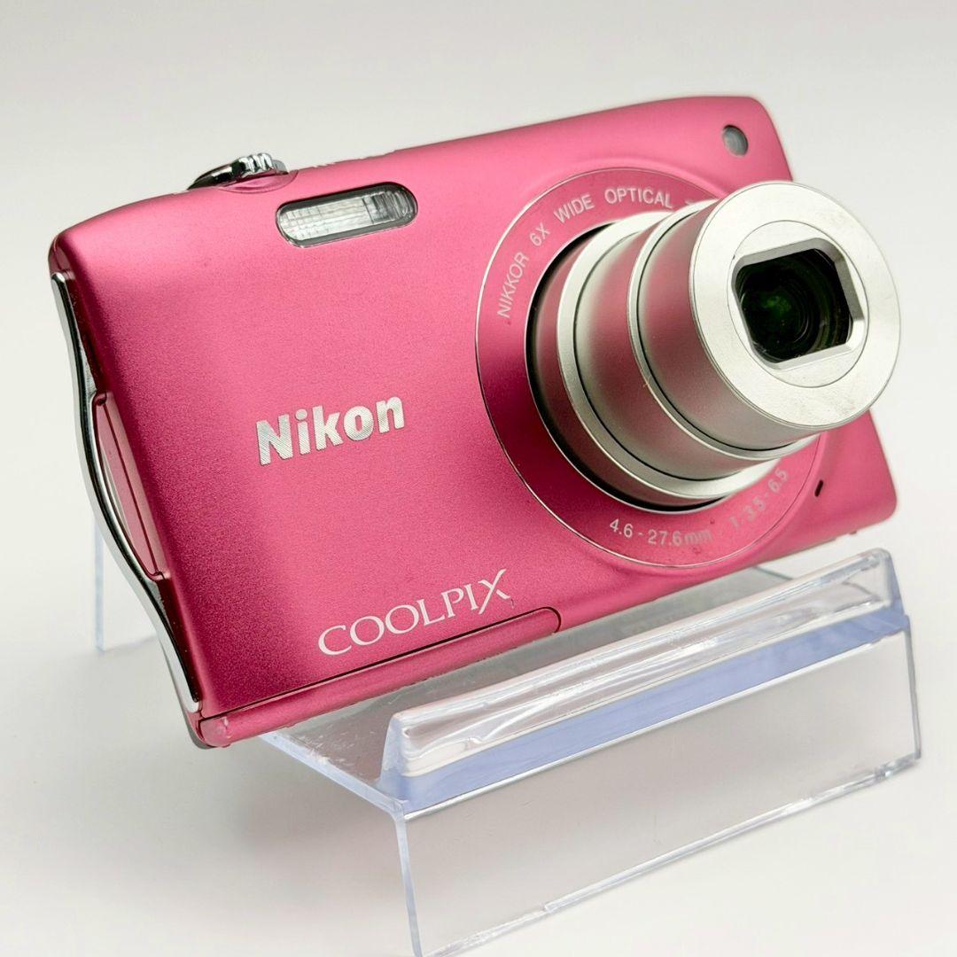 【動作OK】Nikon COOLPIX S3300 付属品あり 2615-11